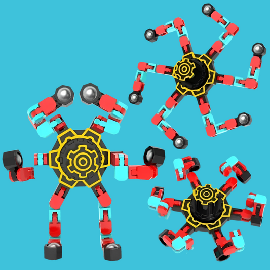 Modular Fidget Spinner: Glow-in-the-Dark Edition