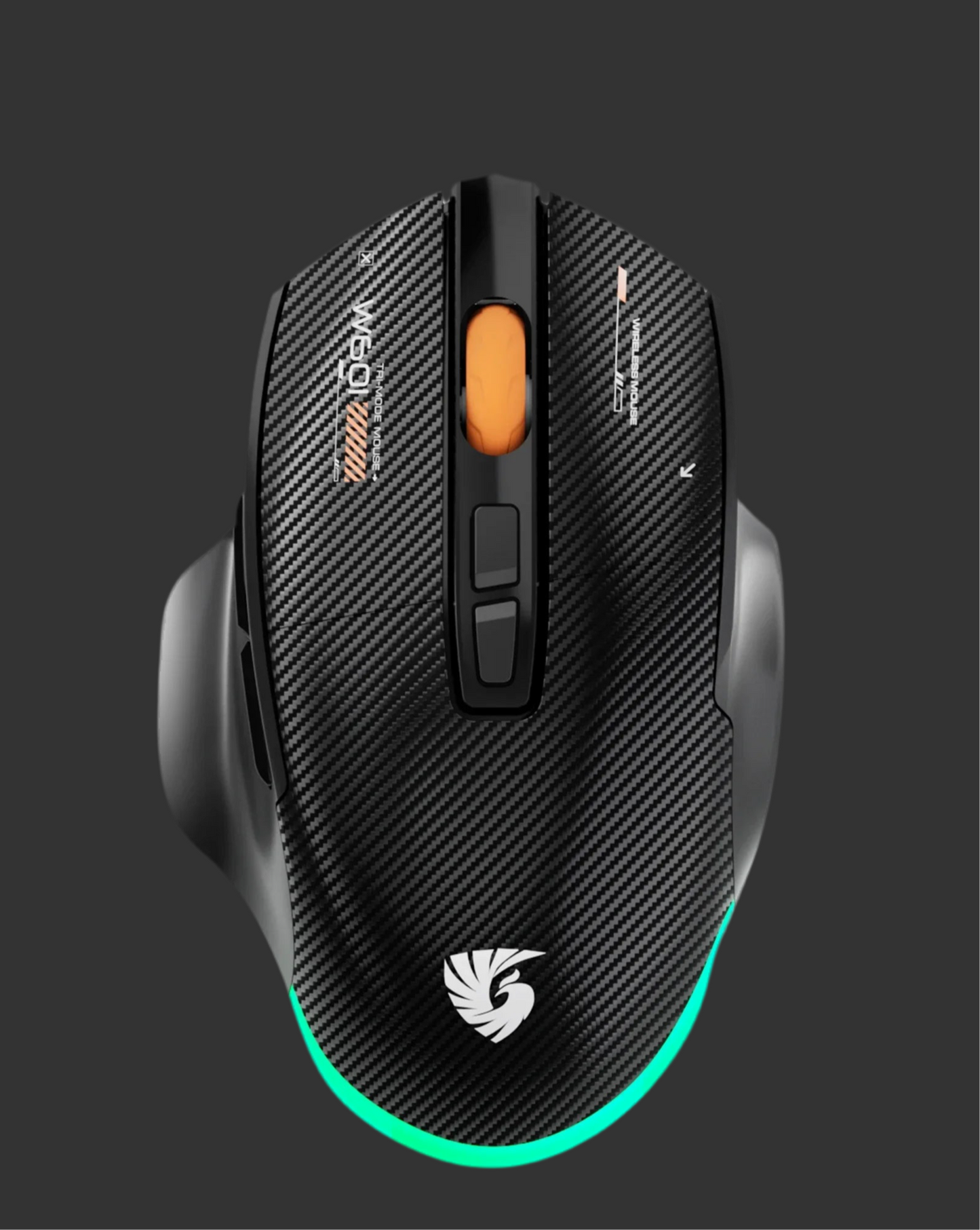 AeroShift Pro Wireless Gaming Mouse – Triple Mode 12800 DPI RGB