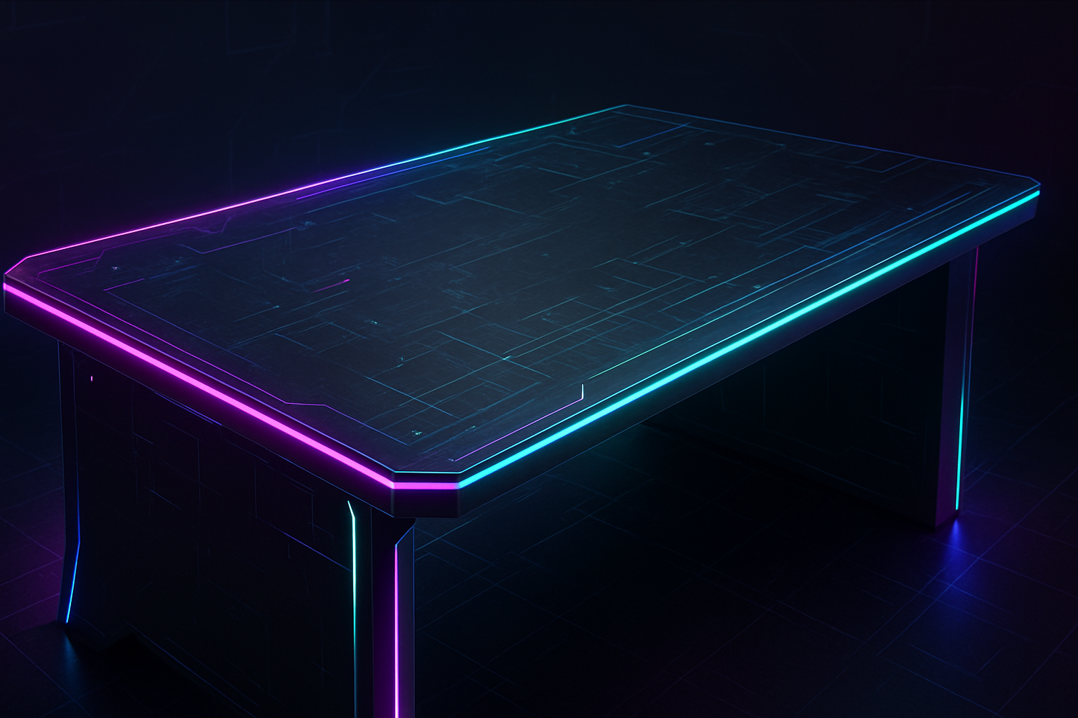 Also include an image of a desk in the same style format